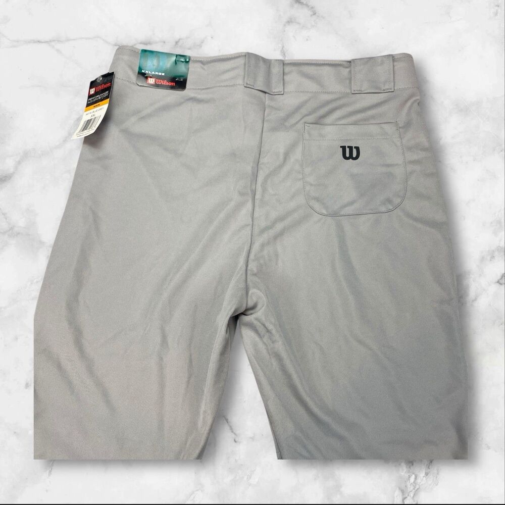 Wilson Baseball Pants  Men's  Size - XXL - 27"‎ Inseam Blue Gray